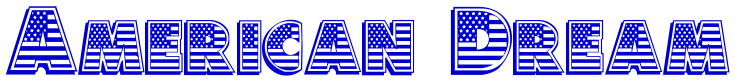 American Dream 字体
